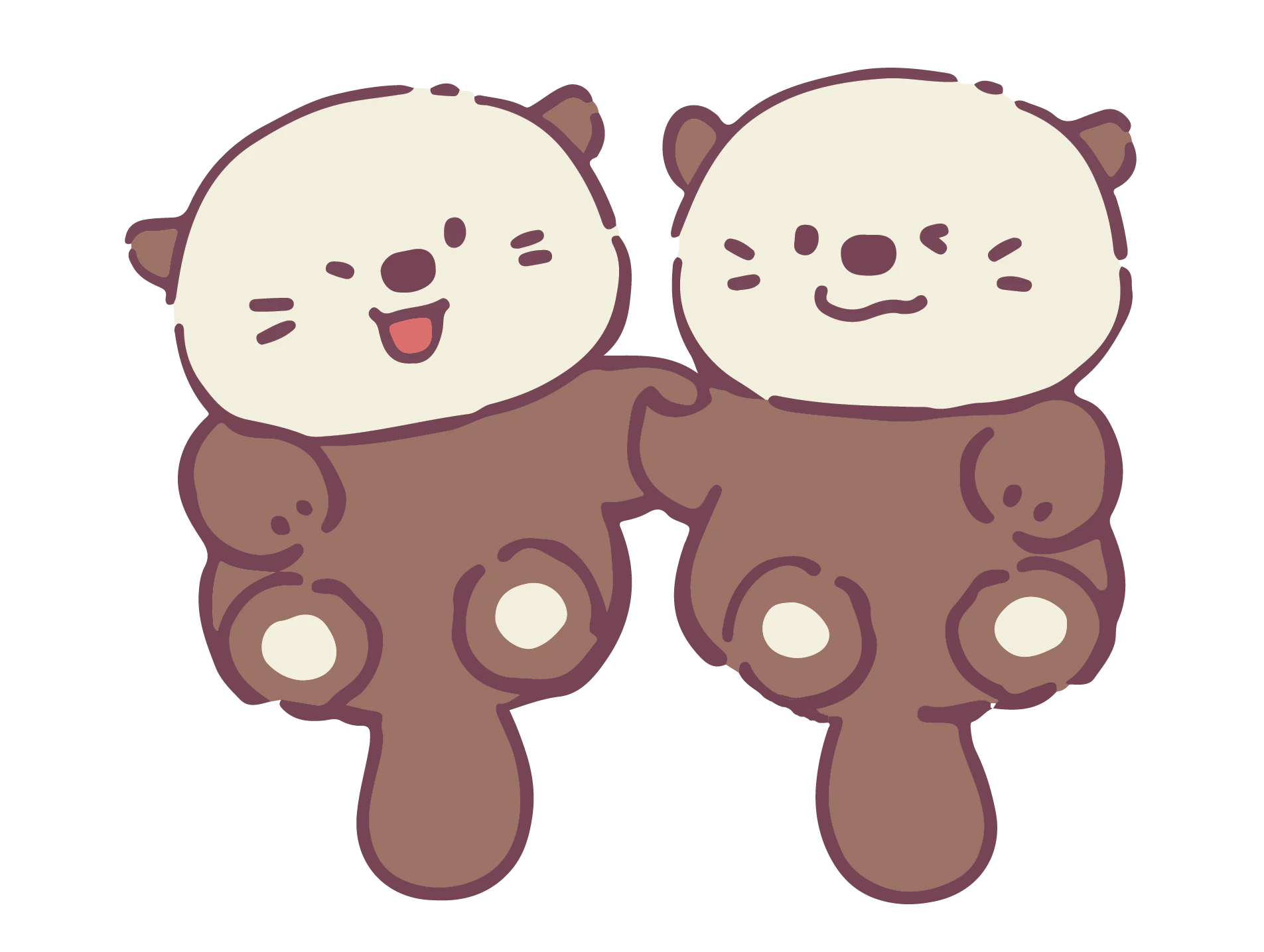 Two Omi characters together