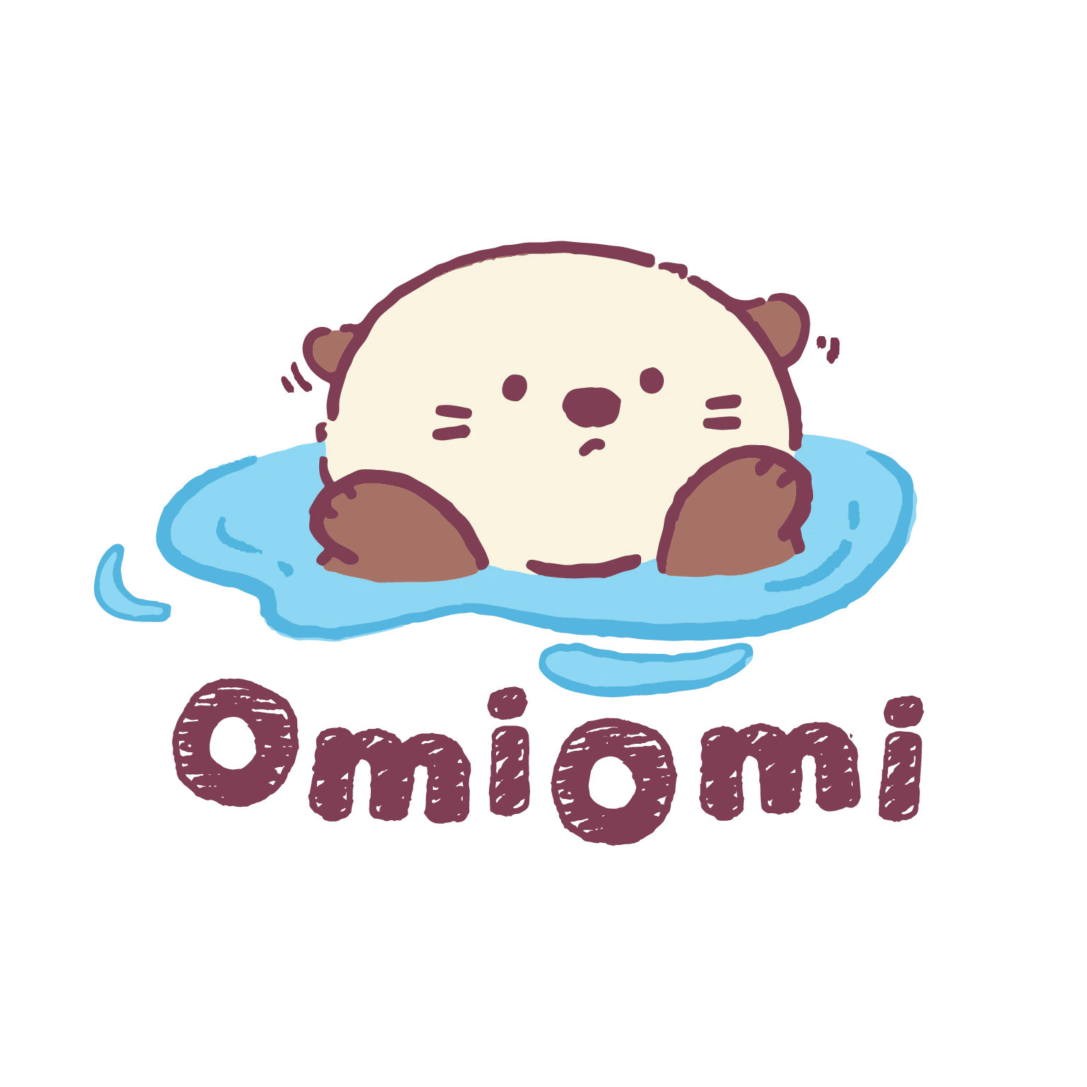 Swimming Omi illustration